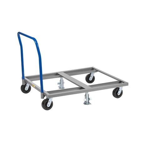 Little Giant Pallet Dollies, 3600 lbs. Capacity, 6" Phenolic, Handle PDH48486PH